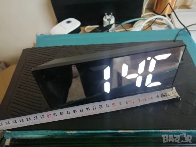 LED часовник с аларма, термометър и календар, снимка 4 - Други стоки за дома - 49759028