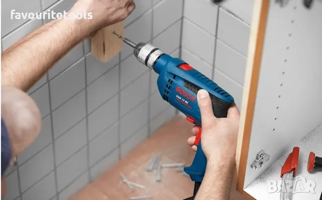 Дрелка Bosch GSB1300, 550W, снимка 3 - Винтоверти - 47003719