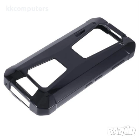 Гъвкав TPU Калъф + Скрийн Протектор за Unihertz 8849 Tank 2 – Прозрачен / Черен, снимка 5 - Калъфи, кейсове - 50709114