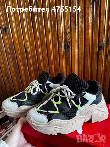 Маратонки с висока подметка 