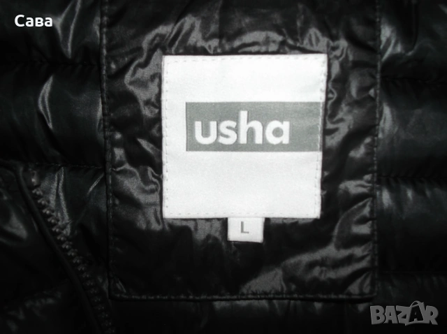 Зимно яке USHA  дамско,Л, снимка 3 - Якета - 53851707