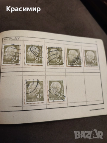 Theodor Heuss 1959. , снимка 11 - Филателия - 53471430