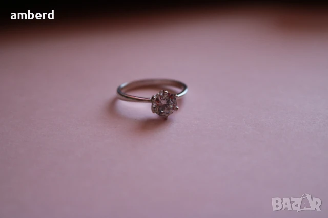 Нежен и стилен сребърен пръстен - модел PLR023, снимка 11 - Пръстени - 51375616