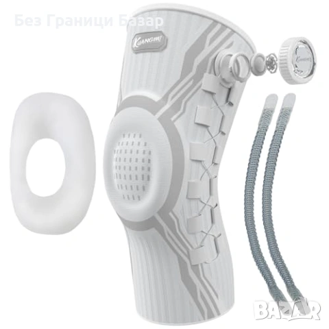 Нова Наколенка с компресия за артрит/ACL/менискус, антислип, лява/дясна