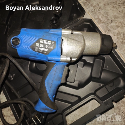 Електрически ударен гайковерт Rapter RRHQ EIW-100, 1100 W, 450 Nm, 1/2", с вложки, снимка 2 - Други инструменти - 53414299