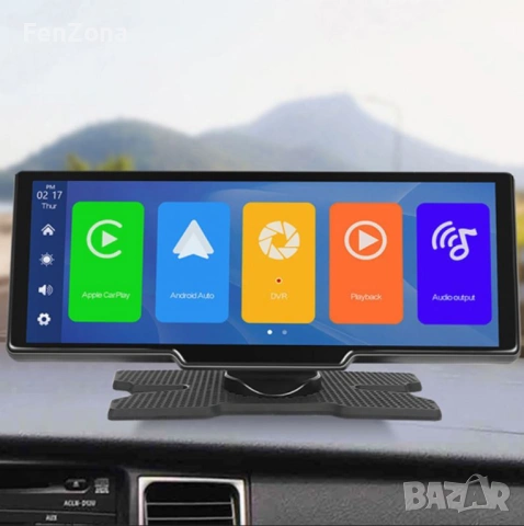 Мултимедия CarPlay Android/iOS Auto H105V 10.26" – безжичен смарт екран с Android Auto, Bluetooth , снимка 7 - Други - 54146637