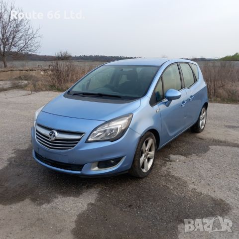 Опел Мерива Б Фейслифт 1,4 бензин синя 2014г./Opel Meriva B Facelift B14XER blue на части, снимка 1 - Части - 46694965