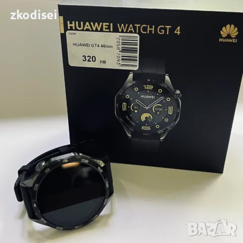 Smart часовник Huawei GT4 46mm, снимка 2 - Мъжки - 48392806