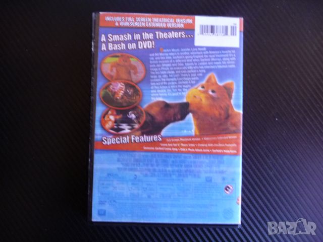 Гарфилд 2 DVD филм котка е в Лондон мързелив котарак куче, снимка 3 - Анимации - 45296697