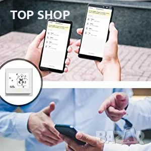 MoesGo Smart WI-FI програмируем термостат 16A/температурен контролер за ел. отопление,Tuya/SmartLife, снимка 2 - Други - 49308684