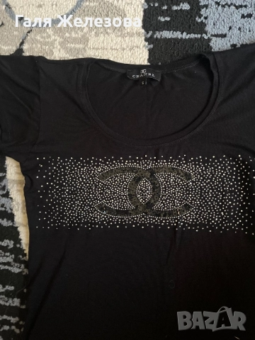 Chanel -дамска тениска, снимка 3 - Тениски - 51430906