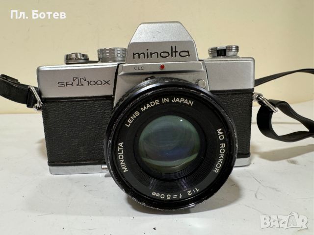 Фотоапарат Minolta SRT100X, снимка 1 - Фотоапарати - 46795484