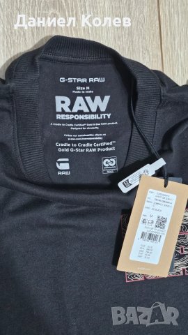 Мъжка тениска G-Star – модерна и удобна в М размер , снимка 7 - Тениски - 51104526