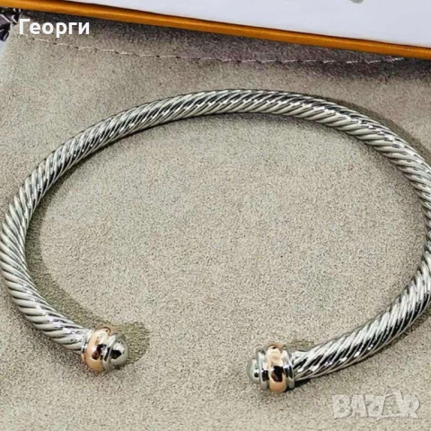 David Yurman оригинална сребърна гривна