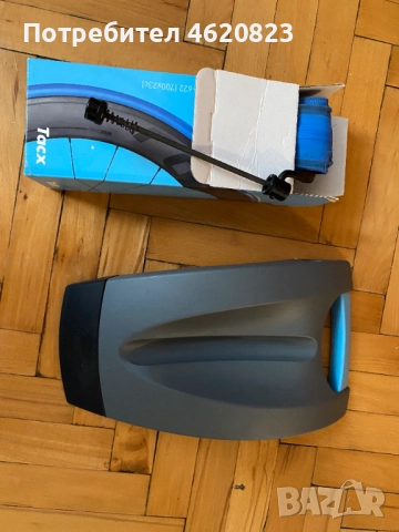 Tacx Flow Smart - Смарт велотренажор с тренировъчна гума за шосеен велосипед и quick release, снимка 4 - Велосипеди - 52524437