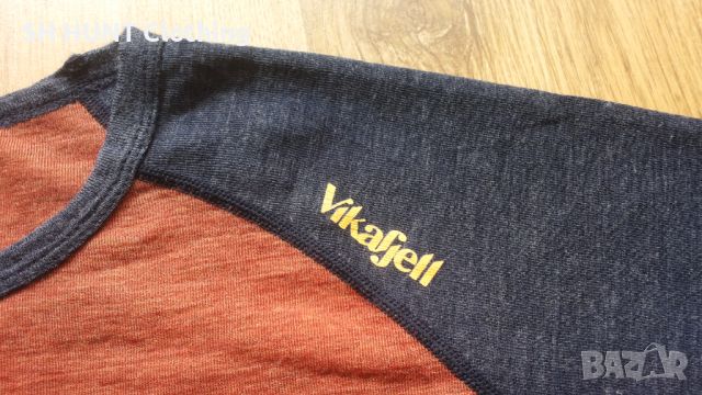 Vikafjell 100% Merino Wool размер XL термо блуза 100% Мерино Вълна - 1159, снимка 4 - Блузи - 46665217