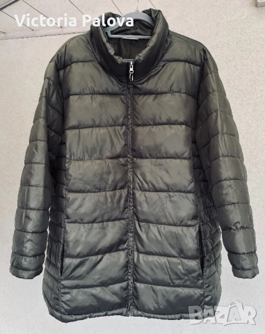 Леко ватирано  яке масленозелен цвят, снимка 5 - Якета - 53216861