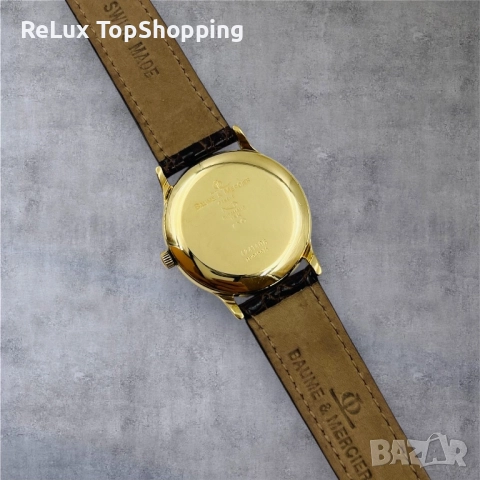 Baume & Mercier Classima automatic solid gold 18k мъжки дрес часовник, снимка 10 - Мъжки - 51947118