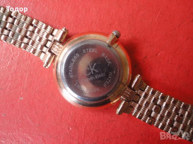 Дамски часовник с кристали Celvin Klain, снимка 5 - Дамски - 45194935