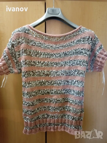 Дамска блуза къс ръкав , снимка 2 - Тениски - 50487803
