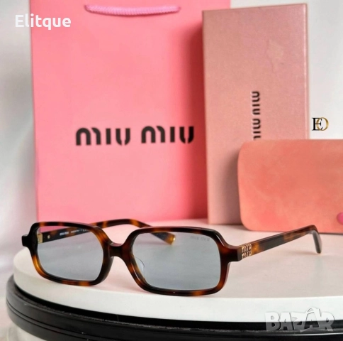 очила с калъф, кутия и Ув защита miu miu 