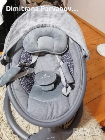 ISWING Електрическа бебешка люлка CANGAROO , снимка 6 - Детски люлки - 51785761