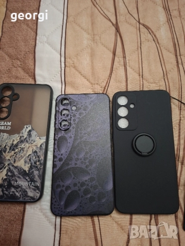 galaxy a55 2 протектора и 3 кейс , снимка 3 - Samsung - 52204922
