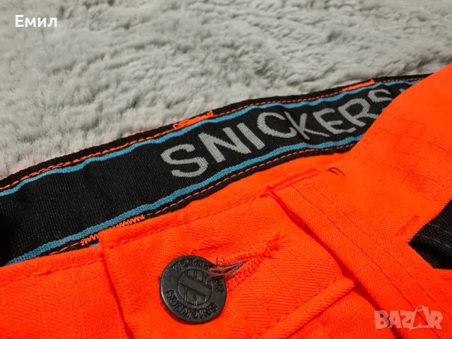 Нови шорти Snickers Hi-Vis Shorts, Размер М/50, снимка 5 - Къси панталони - 49306259