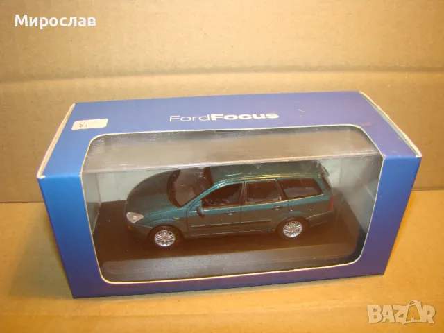 1:43 PAULS MODEL/MINICHAMPS FORD FOCUS КОЛИЧКА МОДЕЛ, снимка 2 - Колекции - 48483330