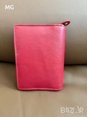 Дамско портмоне - естествена кожа, снимка 3 - Портфейли, портмонета - 50589519