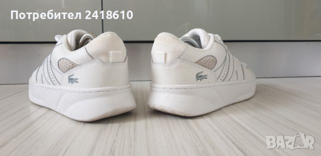 Lacoste Leather Sneakers Mens Size 40.5 /- 26см UK 7 US 9 ОРИГИНАЛ! Мъжки сникърси! Ест. кожа., снимка 5 - Кецове - 45636579