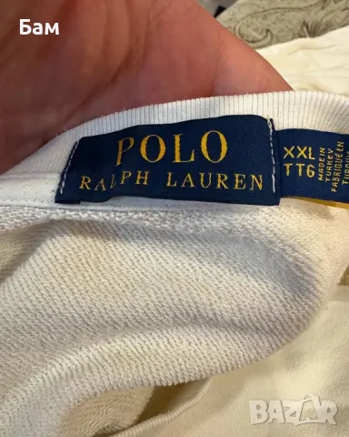 Оригинален мъжки пуловер Polo Ralph Lauren размер 2Хл , снимка 5 - Пуловери - 47334490