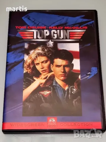 ДВД TOP GUN Бг.суб, снимка 1 - DVD филми - 47454588