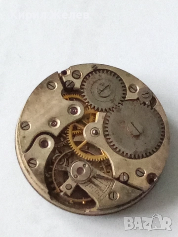Механизъм с циферблат от стар ръчен часовник 52121, снимка 4 - Мъжки - 52270086