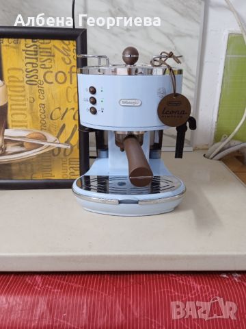 Кафе машина за еспресо Delonghi Icona Vintage , снимка 7 - Кафемашини - 46715413