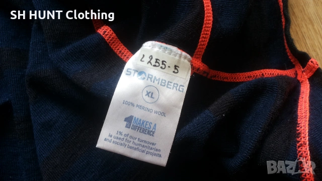 STORMBERG SALBU 100% Merino Wool Jacket размер XL горница 100% Мерино вълна - 1894, снимка 12 - Екипировка - 53143739