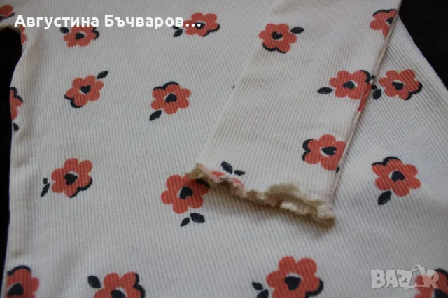 Летен комплект на цветя LC Waikiki, размер 68-74, снимка 2 - Комплекти за бебе - 50133034