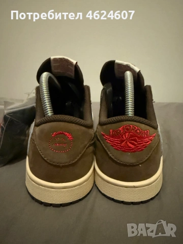 Travis Scott x Air Jordan 1 Low OG “Reverse Mocha”, снимка 4 - Ежедневни обувки - 53927959