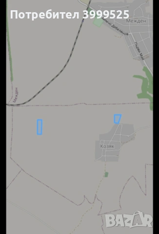 Продавам земеделска  нива категория-3 и категория-5.с.Козяк общ.Дулово идеална част 1/3 