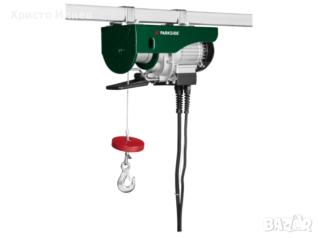 Въжен подемник Електрически телфер Parkside, снимка 4 - Подемници - 54025216