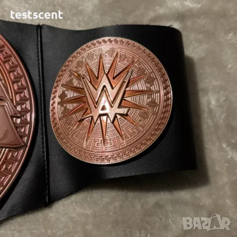 Шампионски пояс WWE Tag Team Championship отборната титла  в кеча Mattel детски belt колан , снимка 4 - Фигурки - 48777191