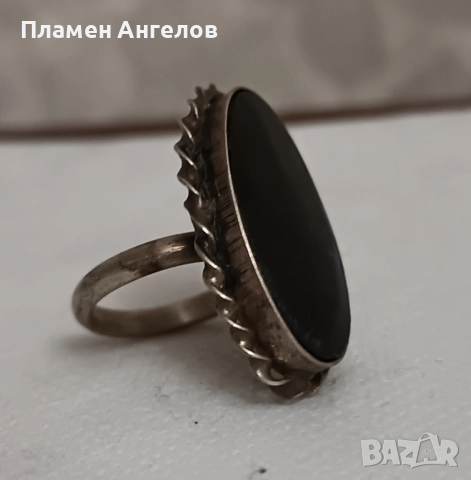 Стар дамски пръстен, снимка 6 - Антикварни и старинни предмети - 51686018