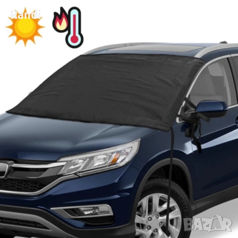 Защитено покритие за предно стъкло Универслно Водоустойчиво, снимка 2 - Аксесоари и консумативи - 53472722