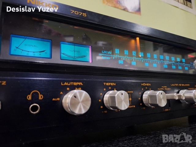 Nikko 7075, снимка 4 - Ресийвъри, усилватели, смесителни пултове - 53687878