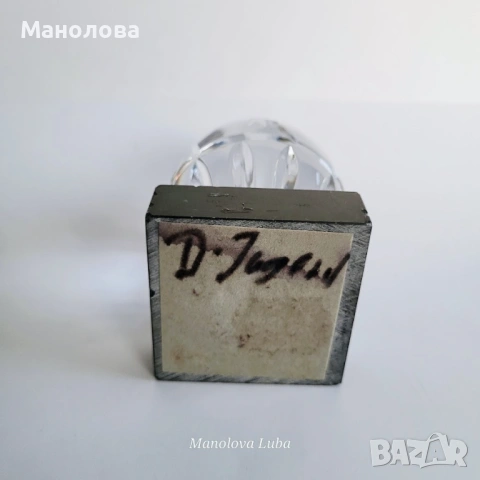 Кристално яйце върху мраморен постамент Waterford Crystal., снимка 6 - Други ценни предмети - 53868099