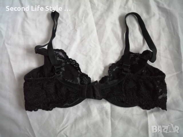 75B прозрачен дантелен сутиен марка Cubus, снимка 16 - Бельо - 52900141