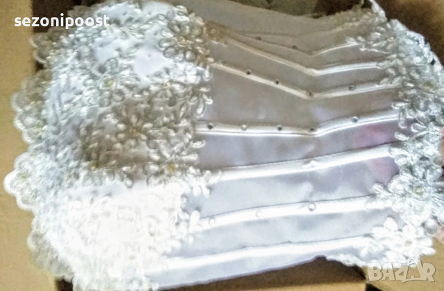 🌺Дамски официален бял корсет-М,Л🌺