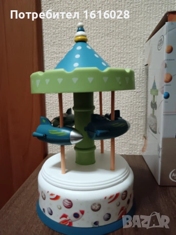 Музикална кутия - Въртележка с ракети., снимка 7 - Музикални играчки - 53922007