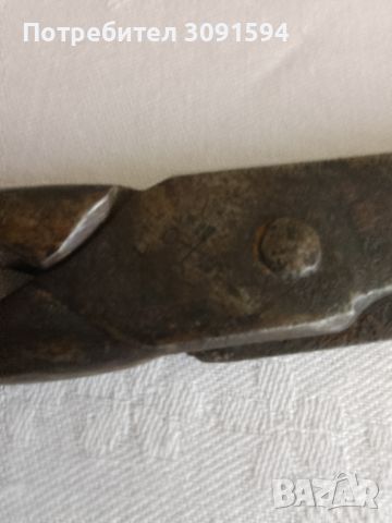 Стара ножица от ковано желязо Аймара регион Южна Америка, снимка 4 - Антикварни и старинни предмети - 45572833