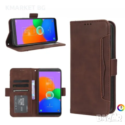 TCL 403 Wallet Калъф и Протектор, снимка 4 - Калъфи, кейсове - 48303474